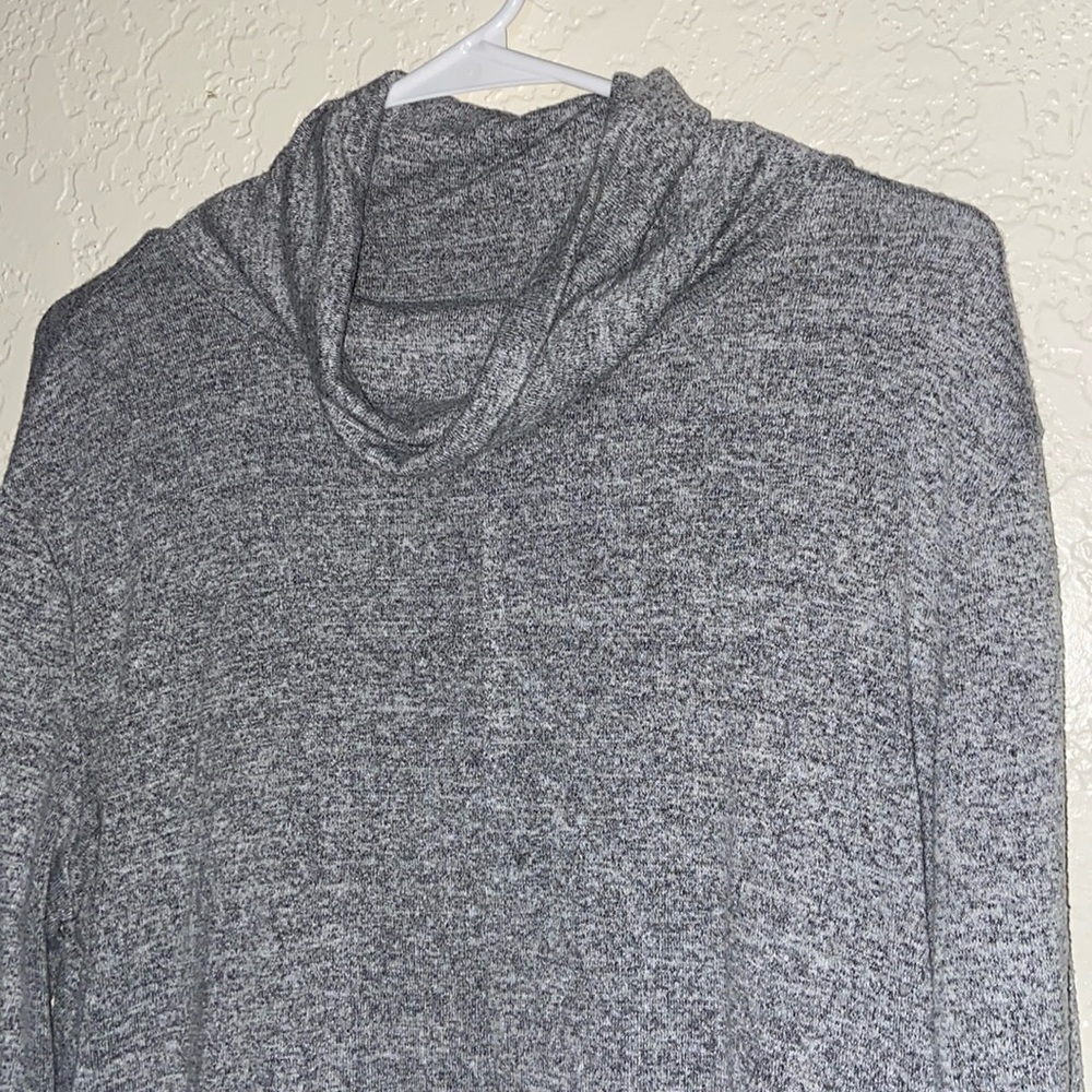 Grey Cowl Neck